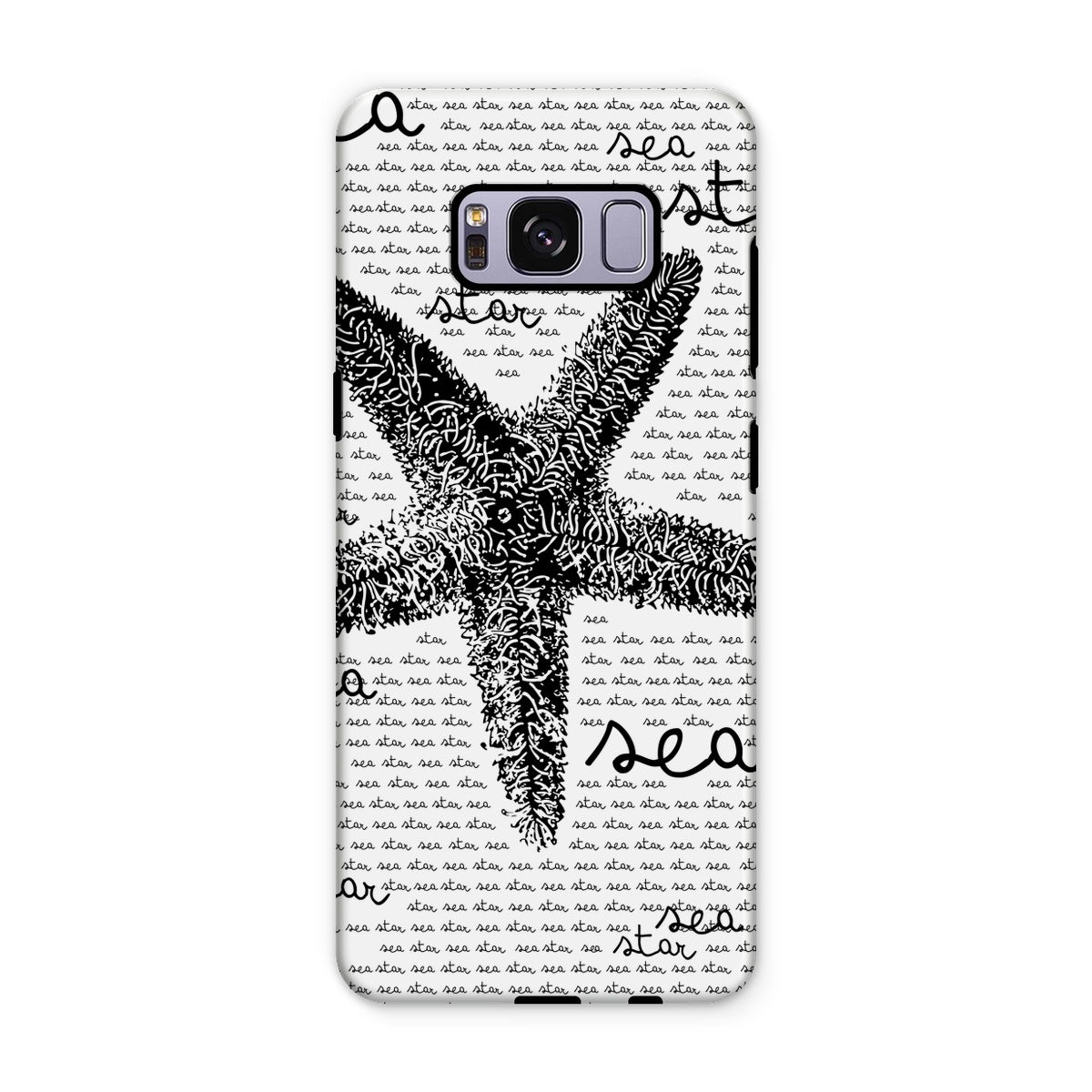 AQUA B&W - 08 - Sea Star - Capa de telefone resistente