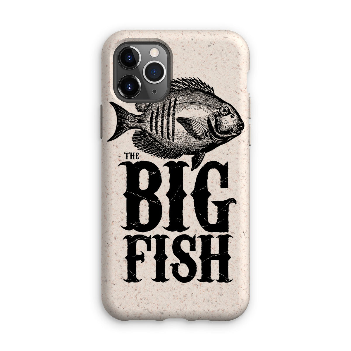 AQUA B&W - 01 -Big Fish - Eco Phone Case