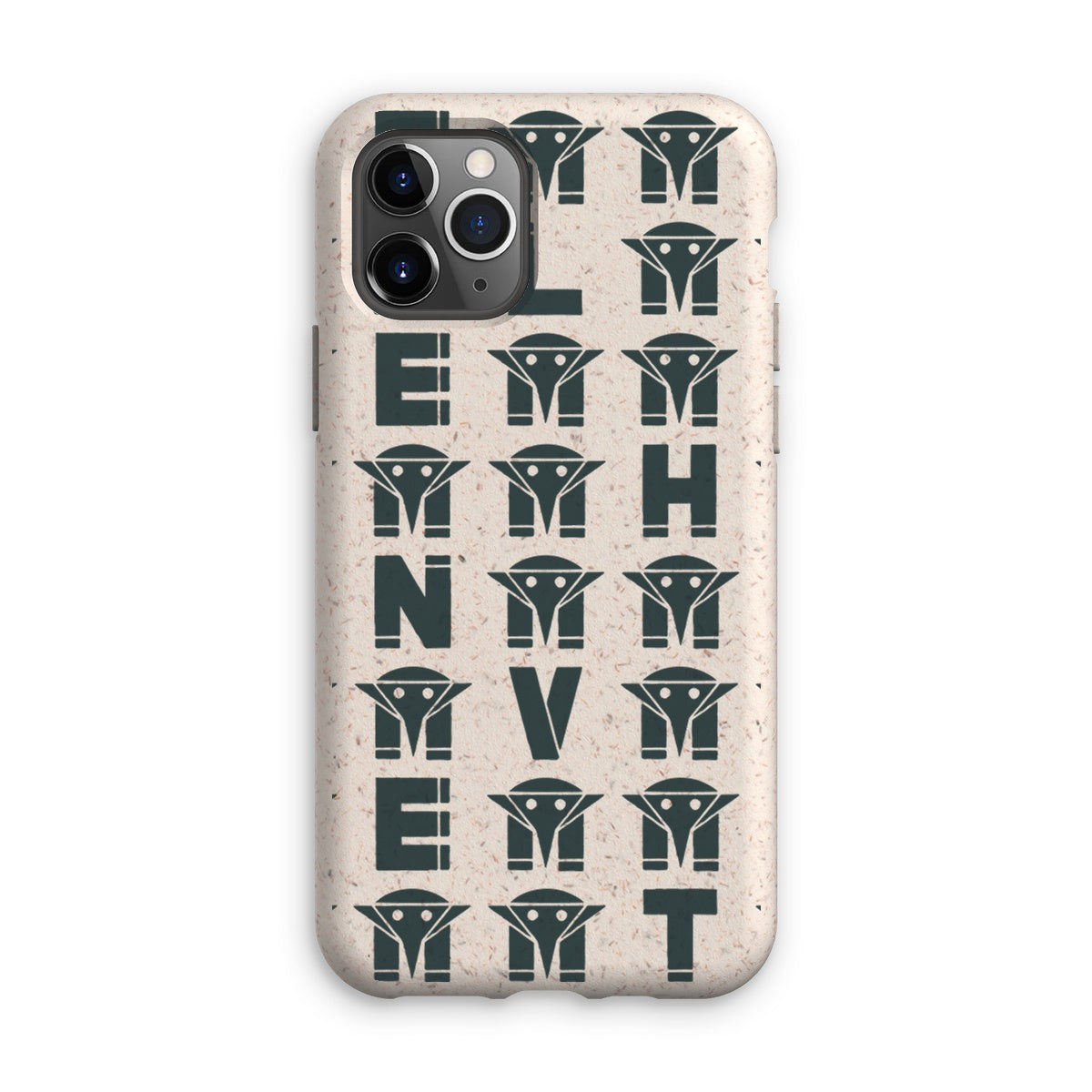 AQUA HMP2 - 04 - Elephant Vert - Eco Phone Case
