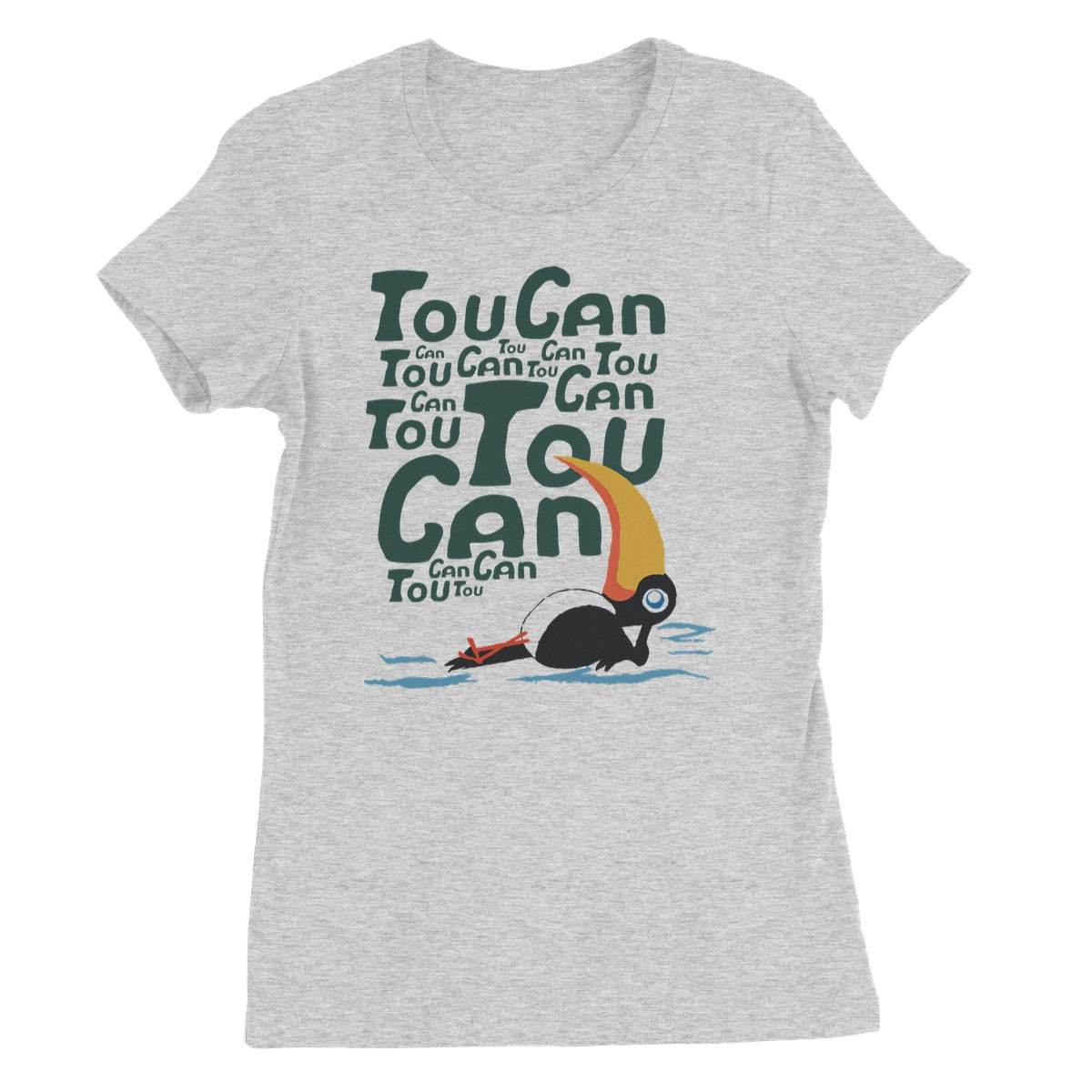 AQUA HMP2 - 09 - Toucan - Women's Fine Jersey T-Shirt