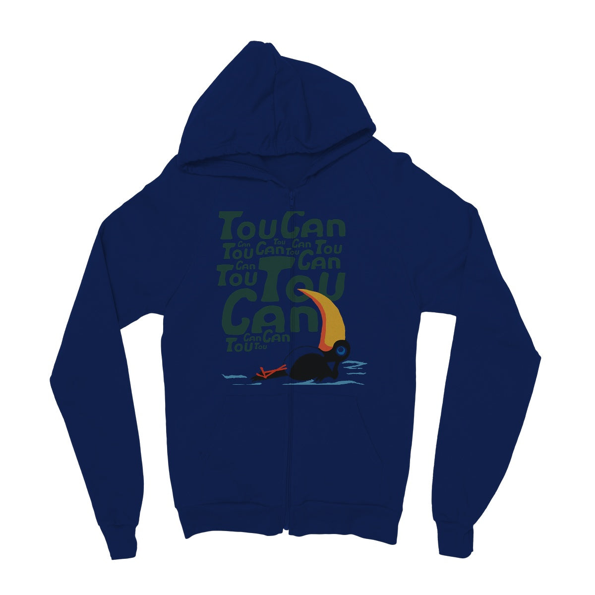 AQUA HMP2 - 09 - Toucan - Kids Zip Hoodie