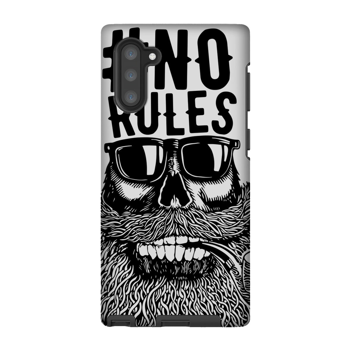 AQUA B&W - 04 - No Rules - Tough Phone Case