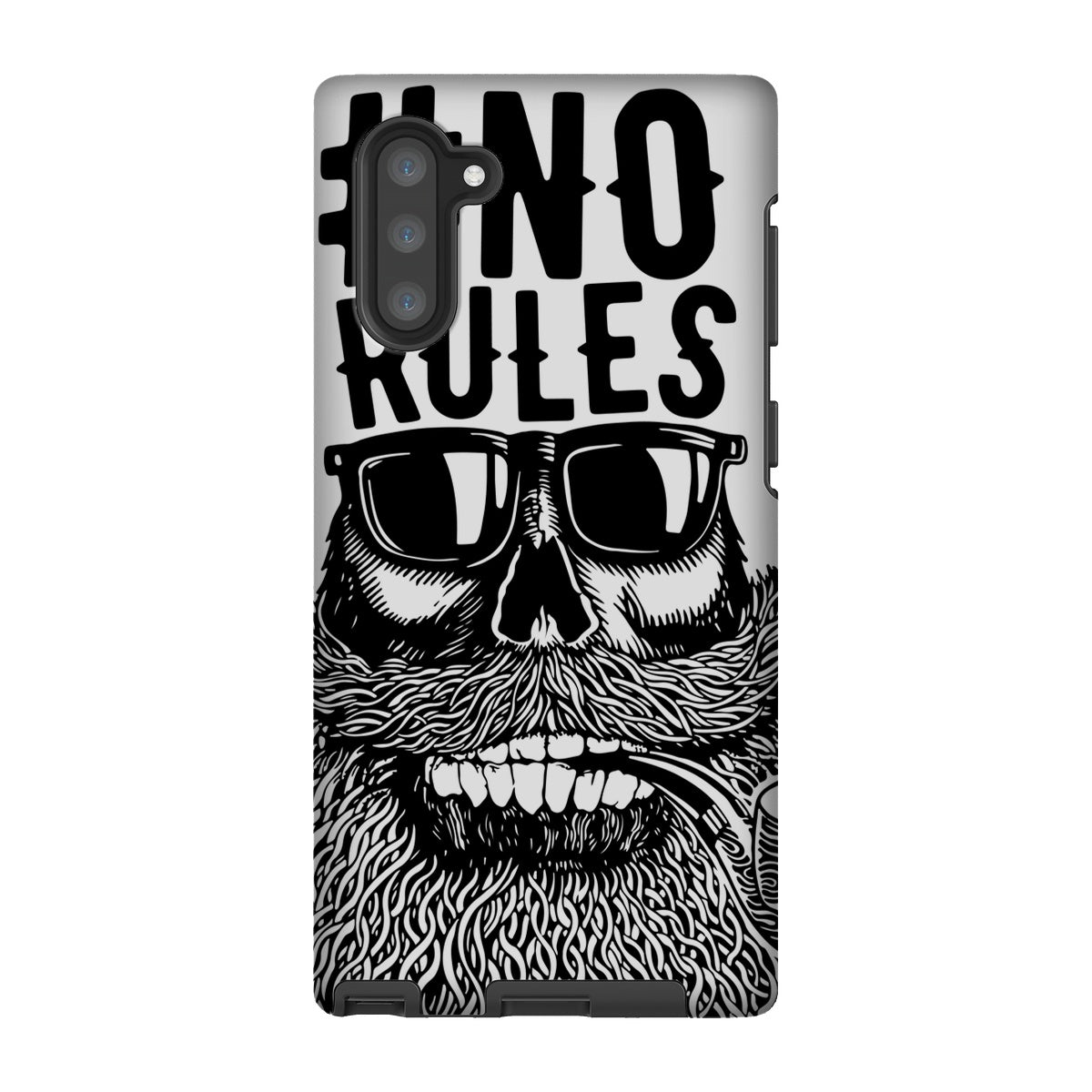 AQUA B&W - 04 - No Rules - Tough Phone Case