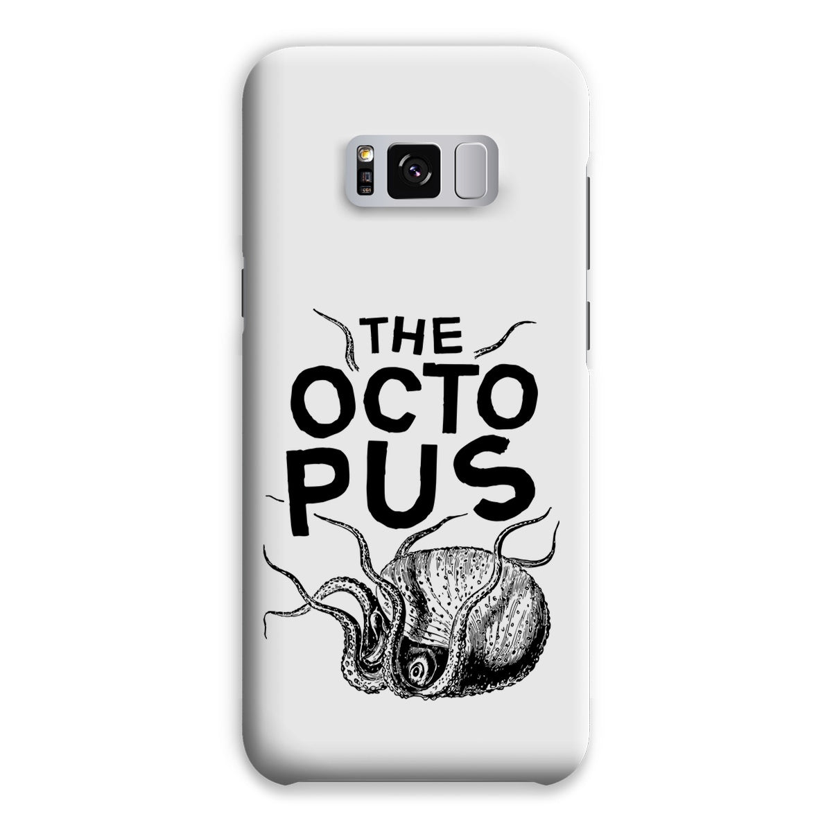 AQUA B&W - 03 - Octopus - Snap Phone Case