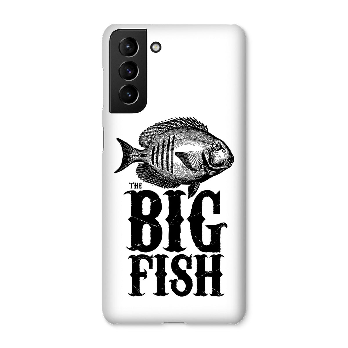AQUA B&W - 01 -Big Fish - Capa de telefone instantânea