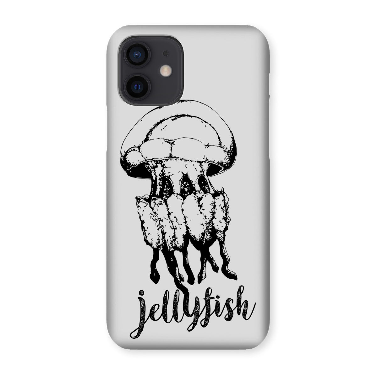 AQUA B&W – 02 – Qualle – Snap Phone Case