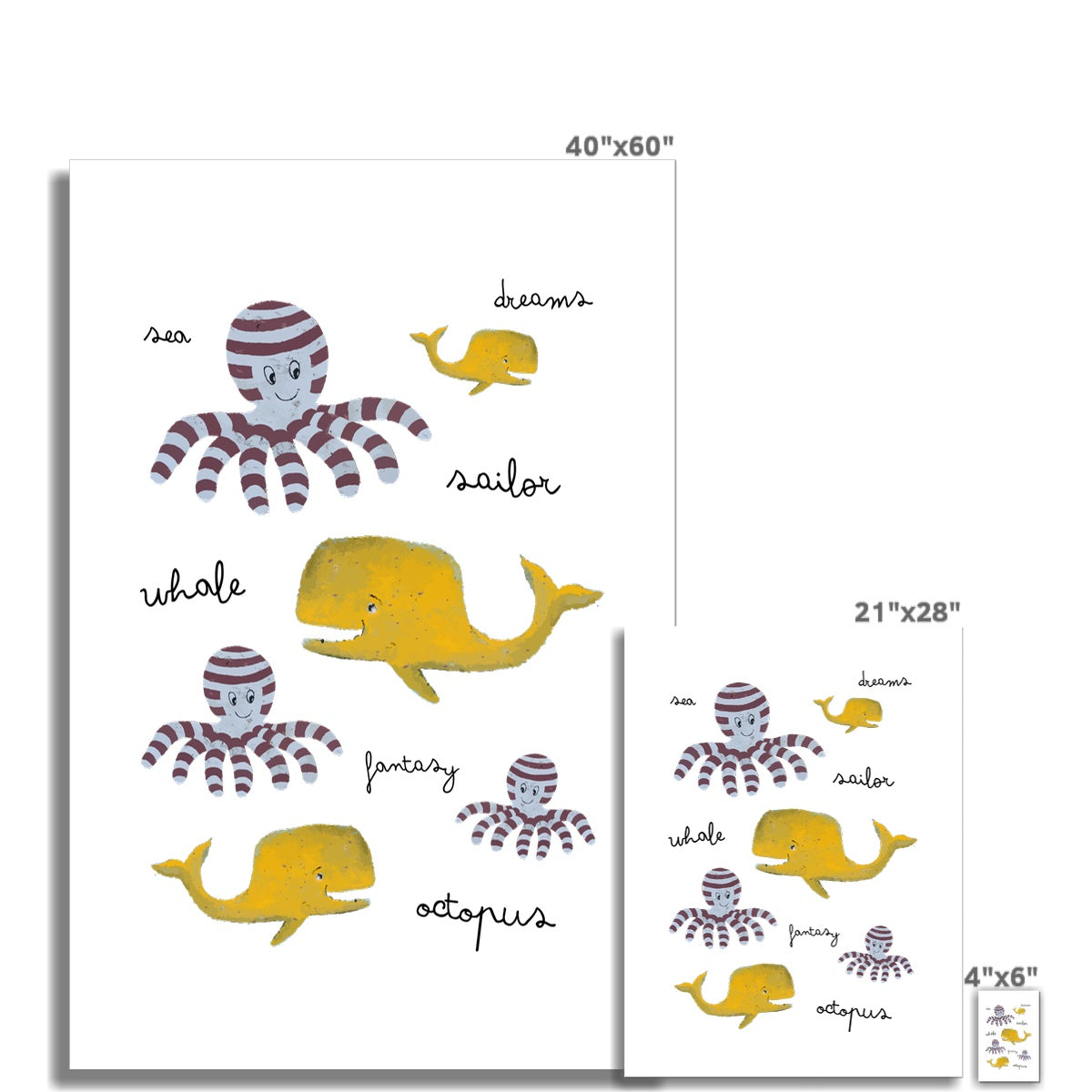 AQUA HMP2 - 05 - Kids - Wall Art Poster