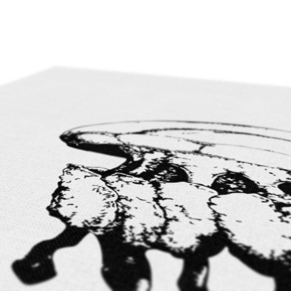 AQUA B&W - 02 - Água-viva - Eco Canvas
