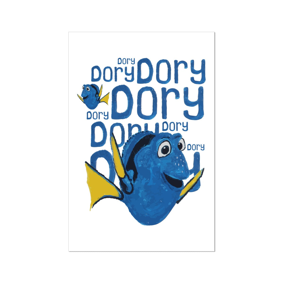 AQUA HMP2 - 03 -Dory - Gerollte Leinwand