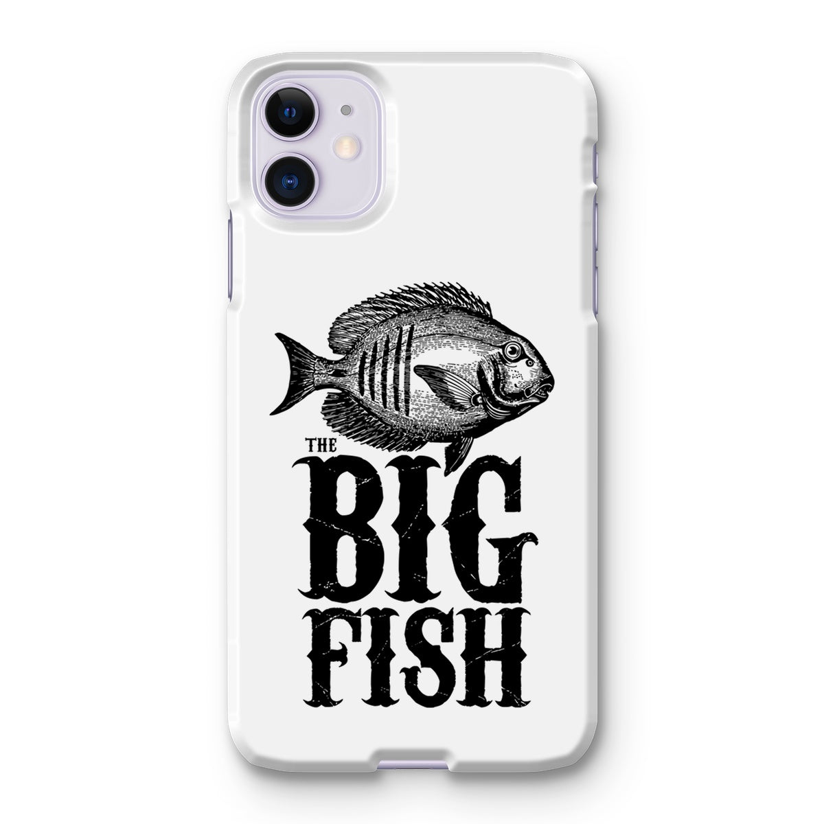 AQUA B&W - 01 -Big Fish - Capa de telefone instantânea
