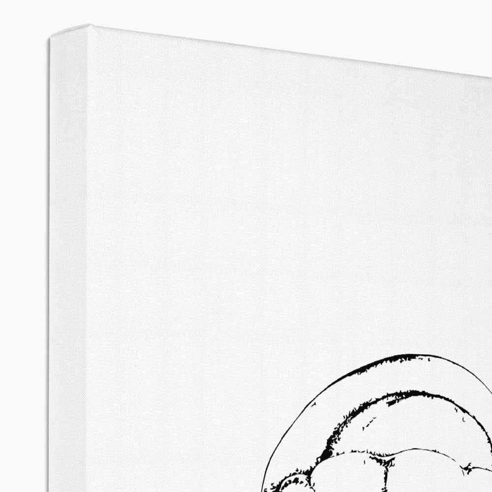 AQUA B&W - 02 - Água-viva - Eco Canvas