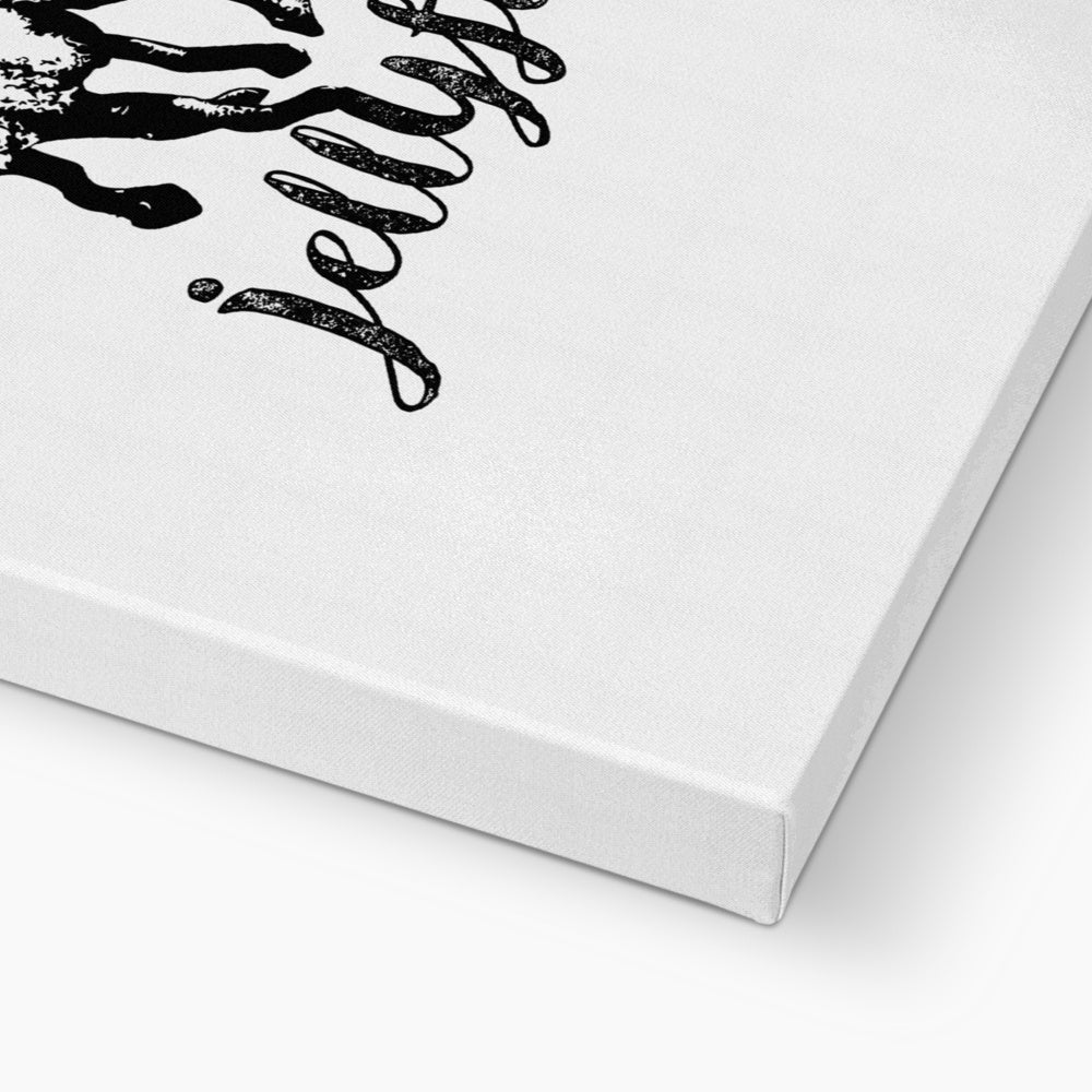 AQUA B&W - 02 - Água-viva - Eco Canvas
