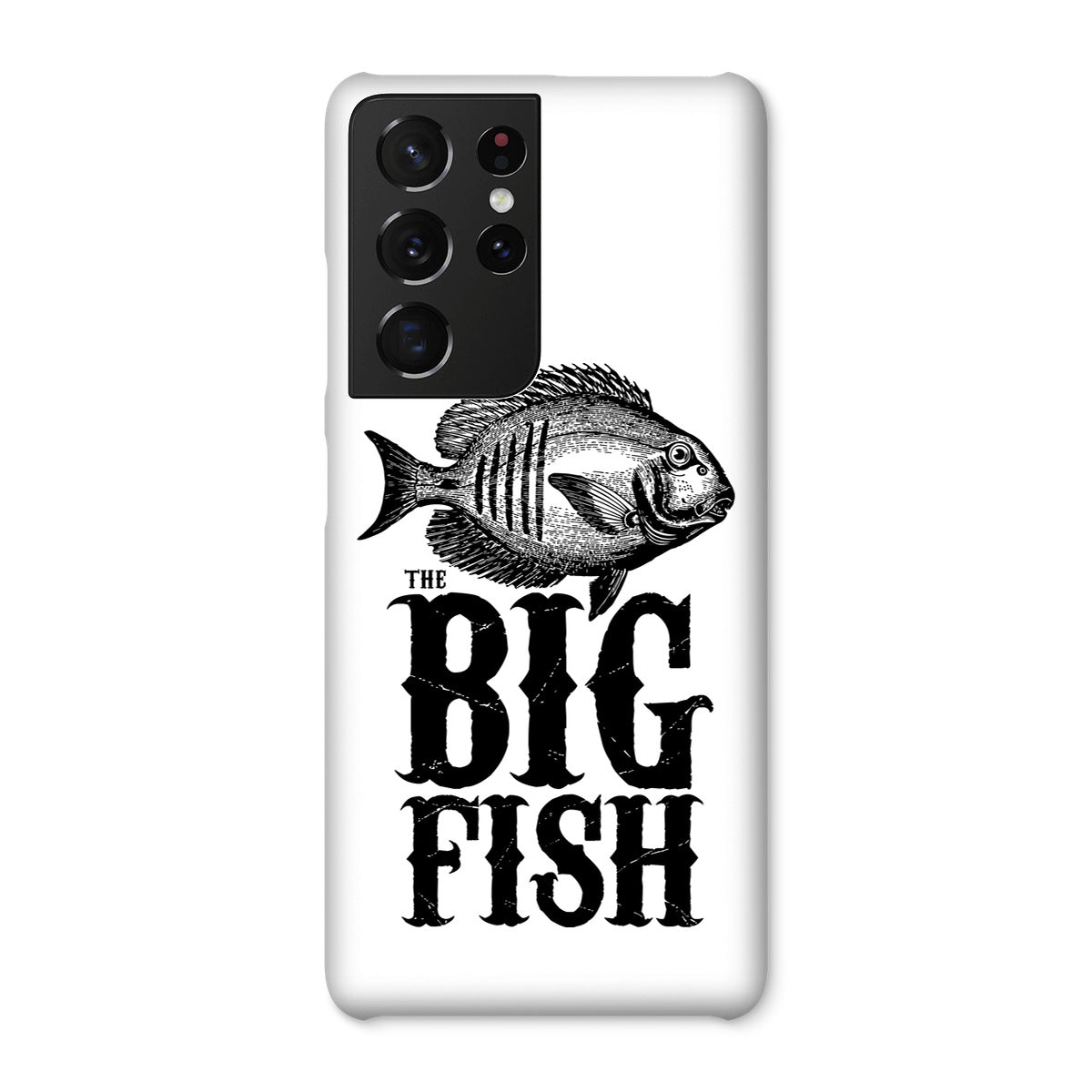 AQUA B&W - 01 -Big Fish - Capa de telefone instantânea