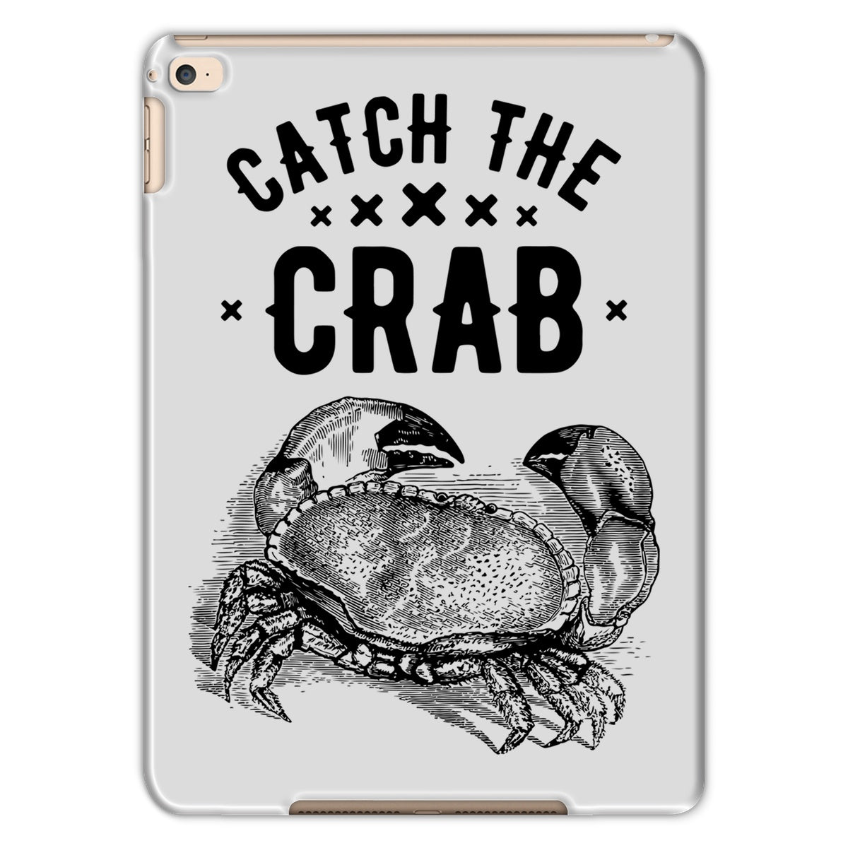 AQUA B&W - 07 - Catch the crab - Tablet Case