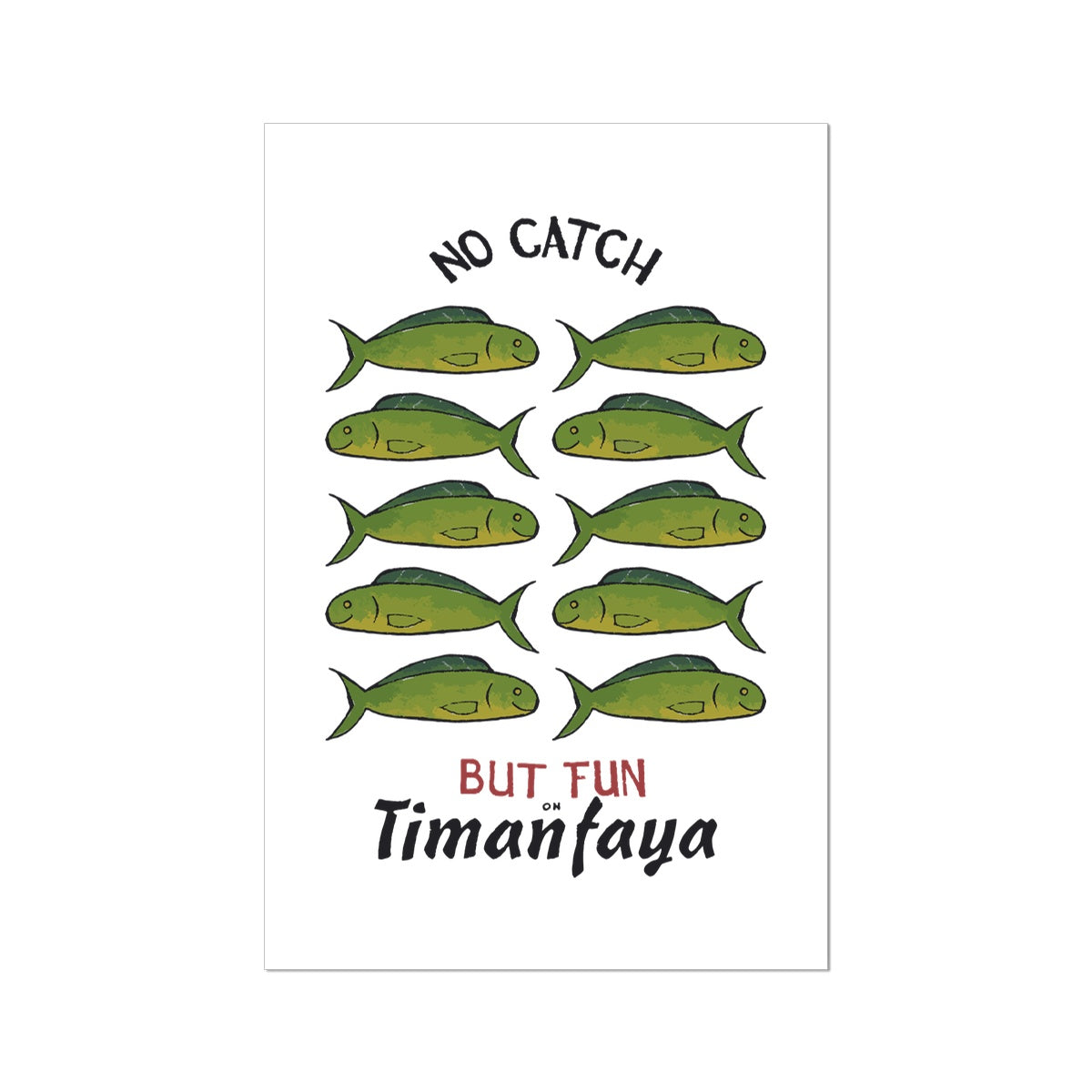 AQUA HMP2 - 08 - Timanfaya - Rolled Canvas