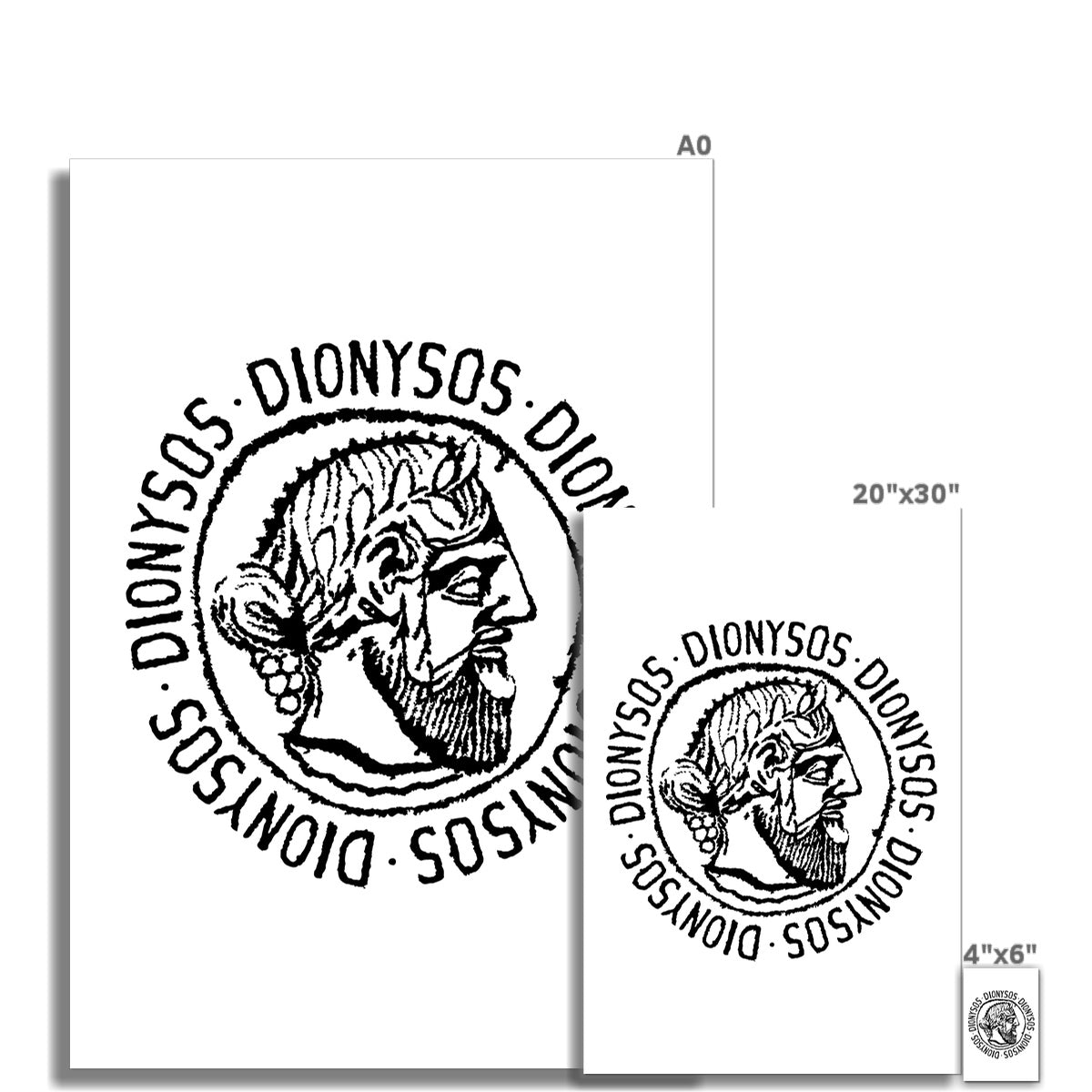 AQUA HMP2 - 02 - Dionysos - Rolled Canvas