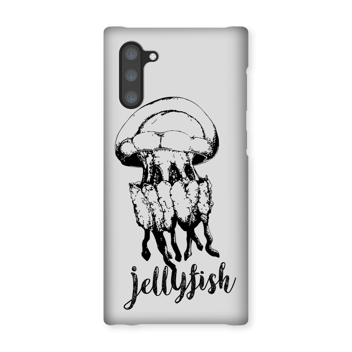 AQUA B&W – 02 – Qualle – Snap Phone Case