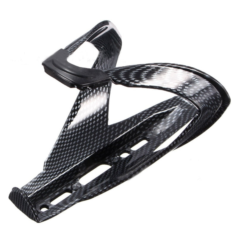 Preto fibra de carbono bicicleta garrafa de água de vidro titular mtb ciclismo estrada garrafa de água gaiolas acessórios da bicicleta