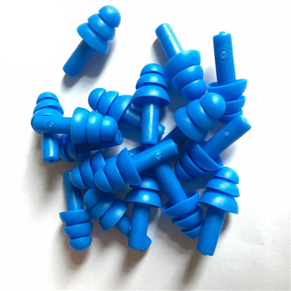 1/10 Paar wasserdichte Silikon-Ohrstöpsel zum Schwimmen für Erwachsene Schwimmer Kinder Tauchen Weicher Anti-Lärm-Ohrstöpsel