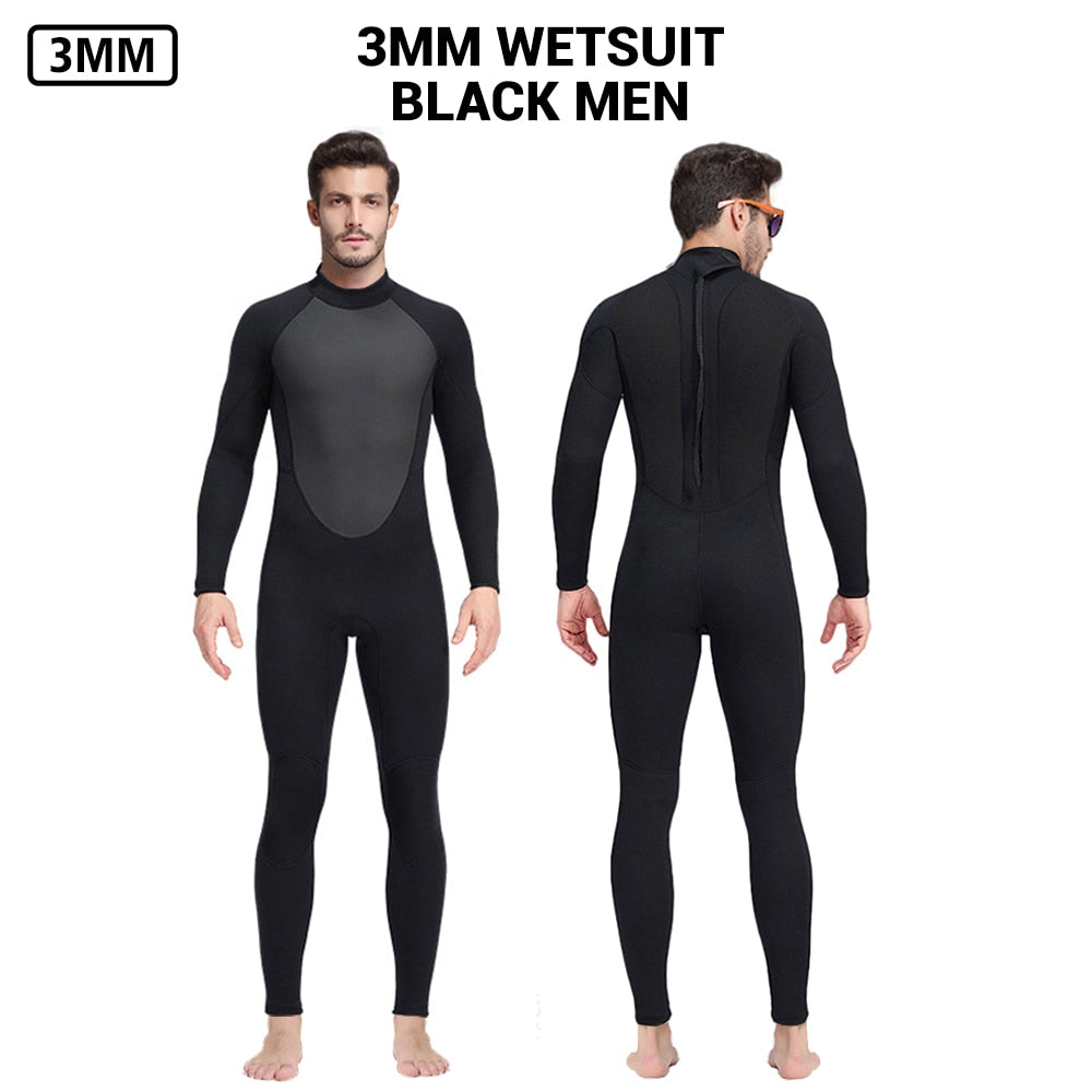 Neopren 3mm Neoprenanzug Windsurf Herren Unterwasser Angeln Tauchen Speerfischen Schwimmen Kitesurf Surf Kleidung Neoprenanzug Wakeboard