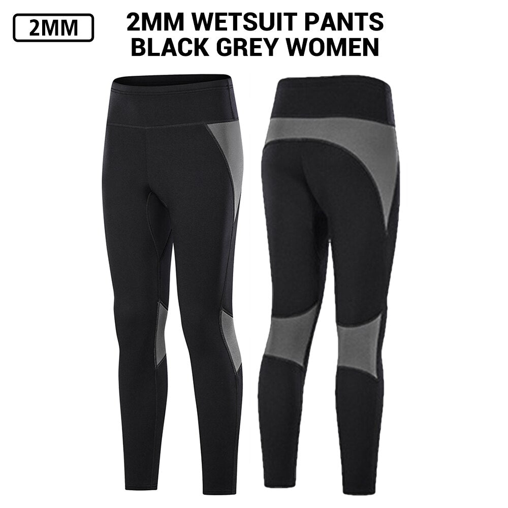 Women Neoprene 2MM Wetsuit Jackets Scuba Diving Surf Hunting Windsurf Swimwear Underwater Fishing Clothes Kitesurf Spearfishing