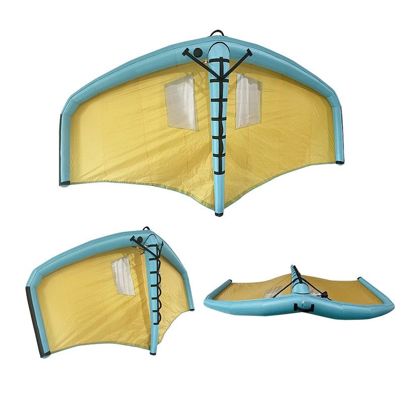 Handheld Inflatable Kitesurf SUP Surfing Board Wing Foil Sail Windsurf Wingsurf 3M 4M 5M 6M