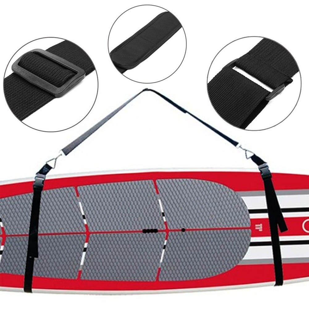 Windsurf ajustável stand up surf paddle board transportadora prancha alça de ombro carry sling para stand up paddle board
