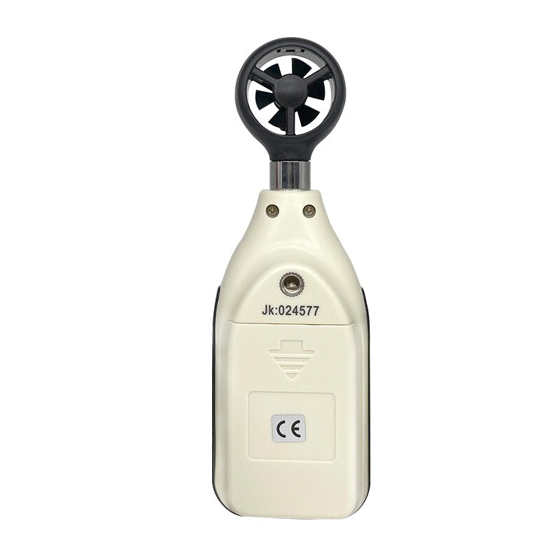 2-in-1 Air Anemometer Wind Speed Measuring Instruments Device With Wind Sensor For Windsurf,Shooting,Dron Flying,Hiking,Surfing