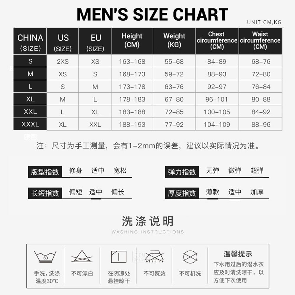 Neoprenanzug 2MM Männer Jacken Jagd Windsurf Unterwasserfischen Hosen Kitesurf Tauchen Badebekleidung Kleidung Surfausrüstung