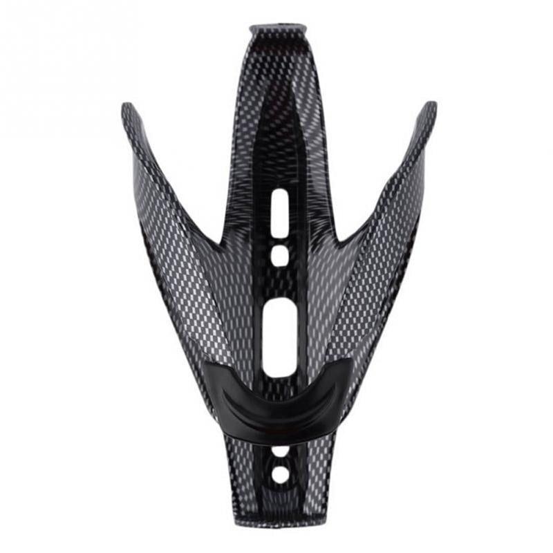 Preto fibra de carbono bicicleta garrafa de água de vidro titular mtb ciclismo estrada garrafa de água gaiolas acessórios da bicicleta