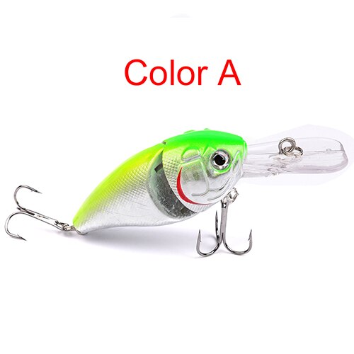 1PCS Crank Bait 8.5cm 14.15g Swim Fish Fishing Lure Artificial Hard Topwater Lures