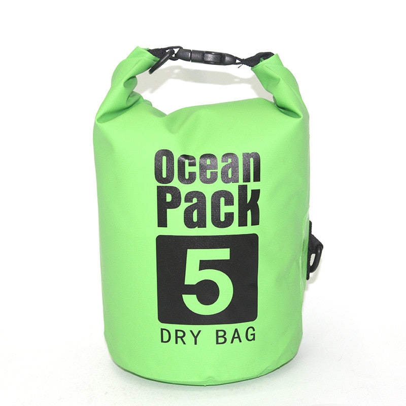 Sacos de trekking rio esporte mergulho balde saco oceano pacote ombro deriva saco ao ar livre à prova dwaterproof água natação flutuante saco secagem