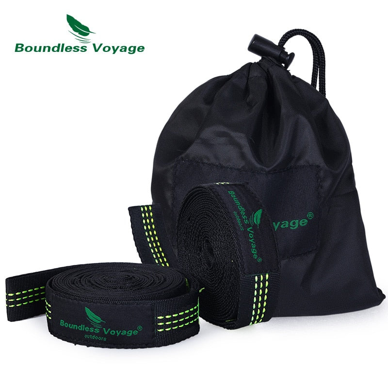 Boundless Voyage Camping Hammock with Tree Straps & Carabiners Outdoor Hanging Bed Swing Backyard Garden Hammock Anti Mosquitoes