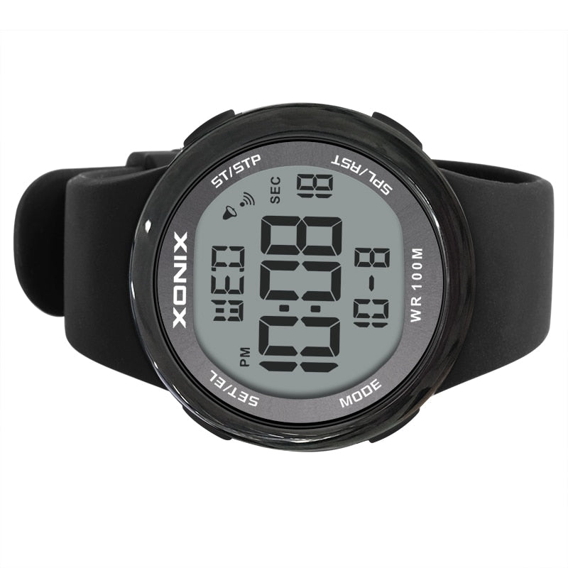 2022 XONIX Sports Luxury Men Relogio Masculino LED Digital Diving Swimming Reloj Hombre Acrylic Mirror Sumergible Wristwatch NY