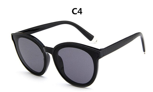 farbe luxus top mode cat eye brille sonnenbrille frauen markendesigner blau meer sonnenbrille dame weiblich oculos de sol UV400