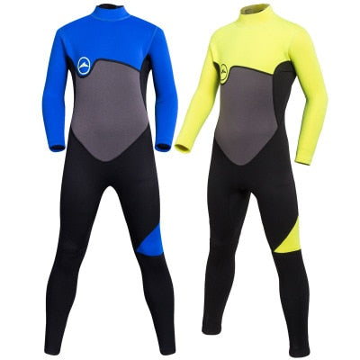 Wetsuits neoprene spearfishing diving suit  Children's sunscreen long sleeve suit surfing windsurf sports suits swimsuit onesies