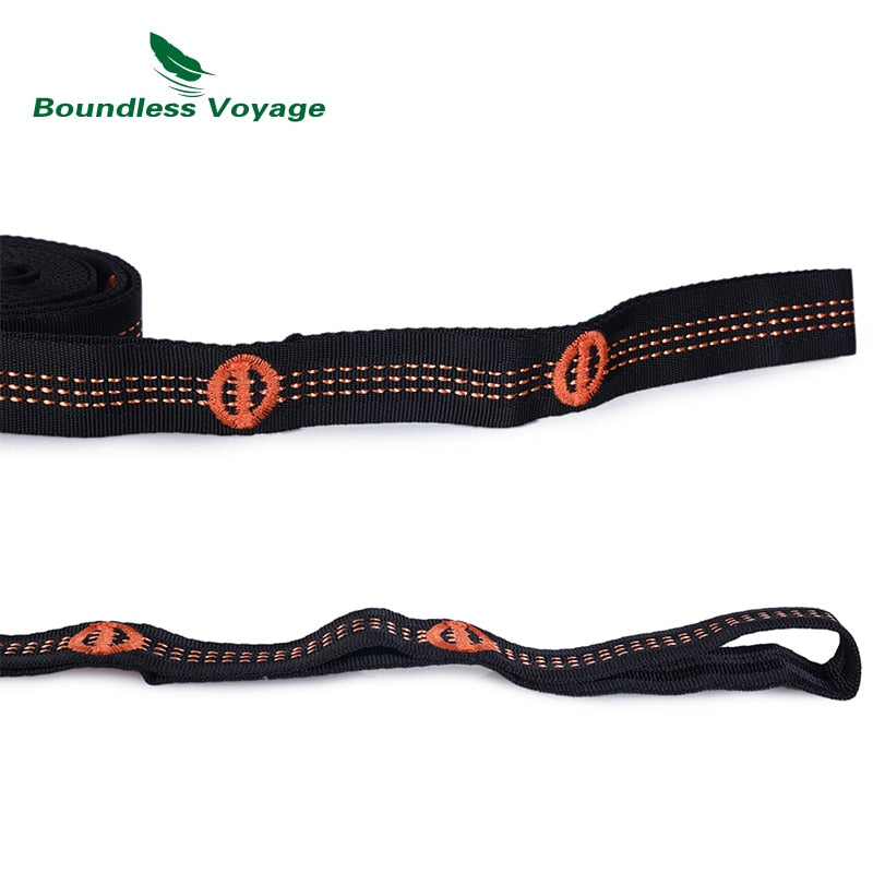 Boundless Voyage Camping Hammock with Tree Straps & Carabiners Outdoor Hanging Bed Swing Backyard Garden Hammock Anti Mosquitoes