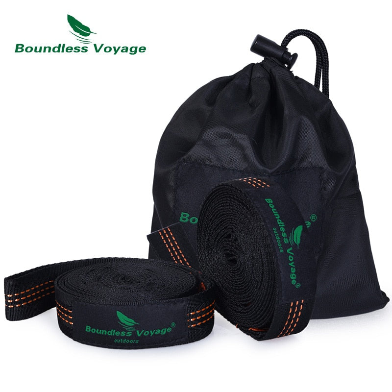 Boundless Voyage Camping Hammock with Tree Straps & Carabiners Outdoor Hanging Bed Swing Backyard Garden Hammock Anti Mosquitoes