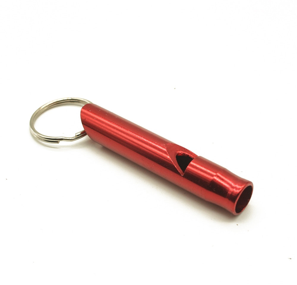 Outdoor Metal Multifunction Whistle Pendant With Keychain Keyring For Outdoor Survival Emergency Mini Size whistles Team Gift