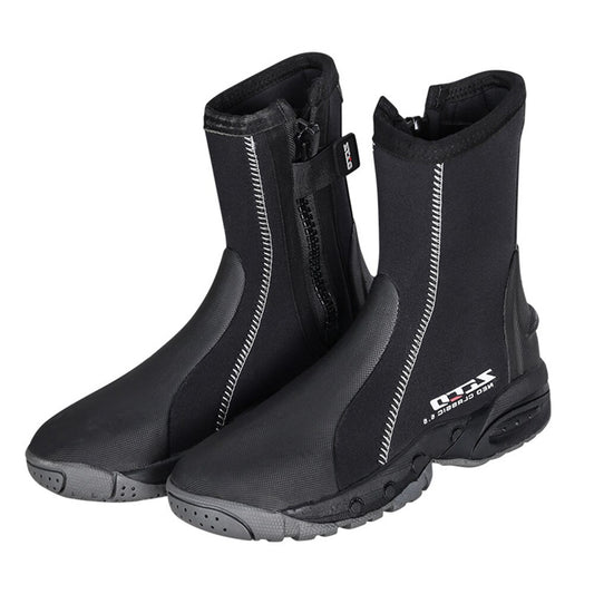 Botas de mergulho de neoprene 5mm surf mergulho sapatos de natação windsurf pesca subaquática equipamento kitesurf praia sapatos de mergulho