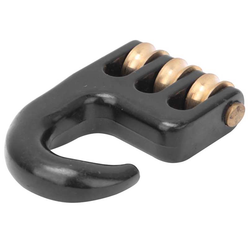 Aluminiumlegierung Schwarz Universal Windsurf Rigging Pulley Haken 3 Rollen Rad Windsurfing Hardware Zubehör