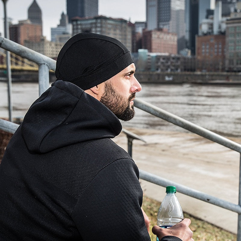 1pc Motorcycle Helmet Hat Inner Cap Quick Dry Breathable Helmet Dome Cap Racing Cap Under Beanie Cap Motorcycle Accessories