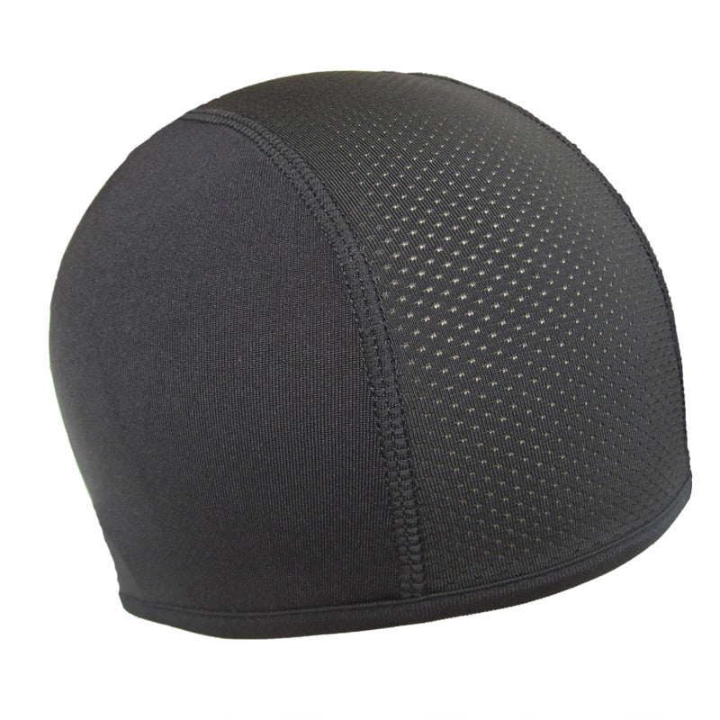 1pc Motorcycle Helmet Hat Inner Cap Quick Dry Breathable Helmet Dome Cap Racing Cap Under Beanie Cap Motorcycle Accessories