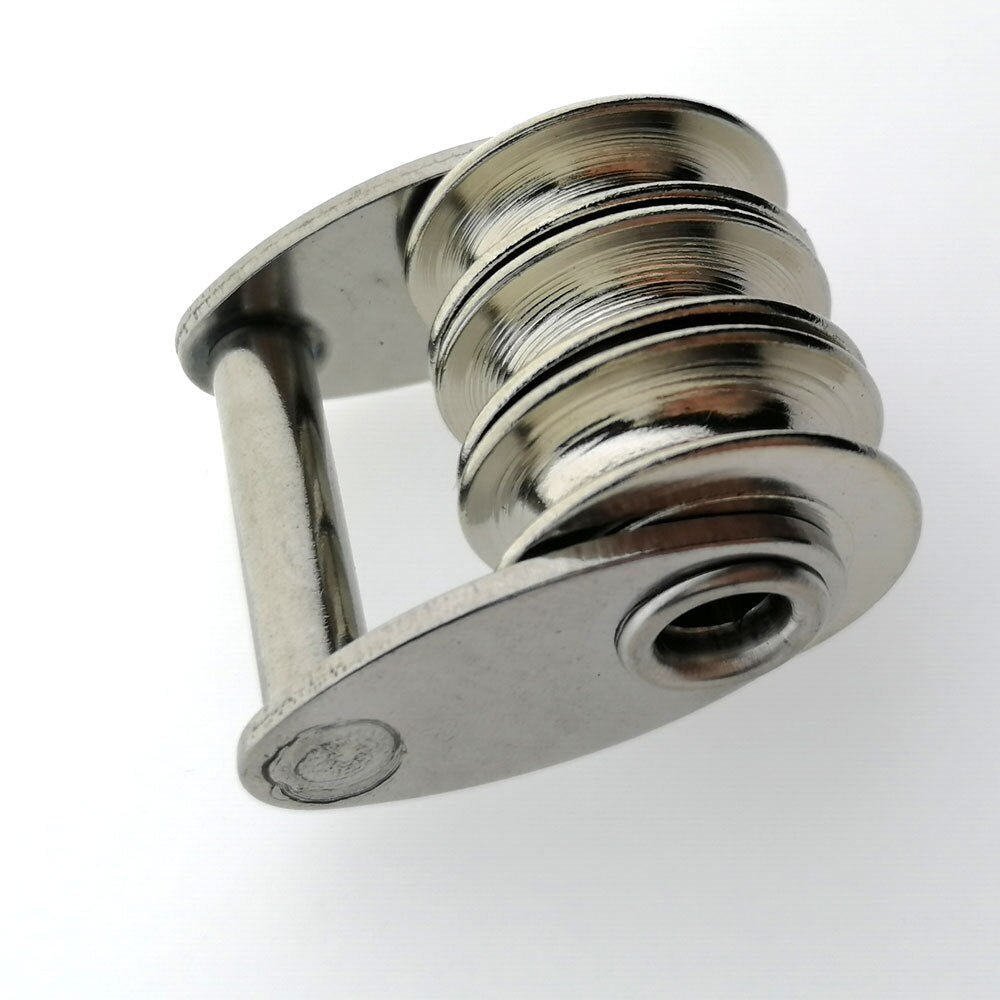 Premium 316 Stainless Steel Windsurfing Sails Pulley Sail Tack Triple Pulley Downhaul Block