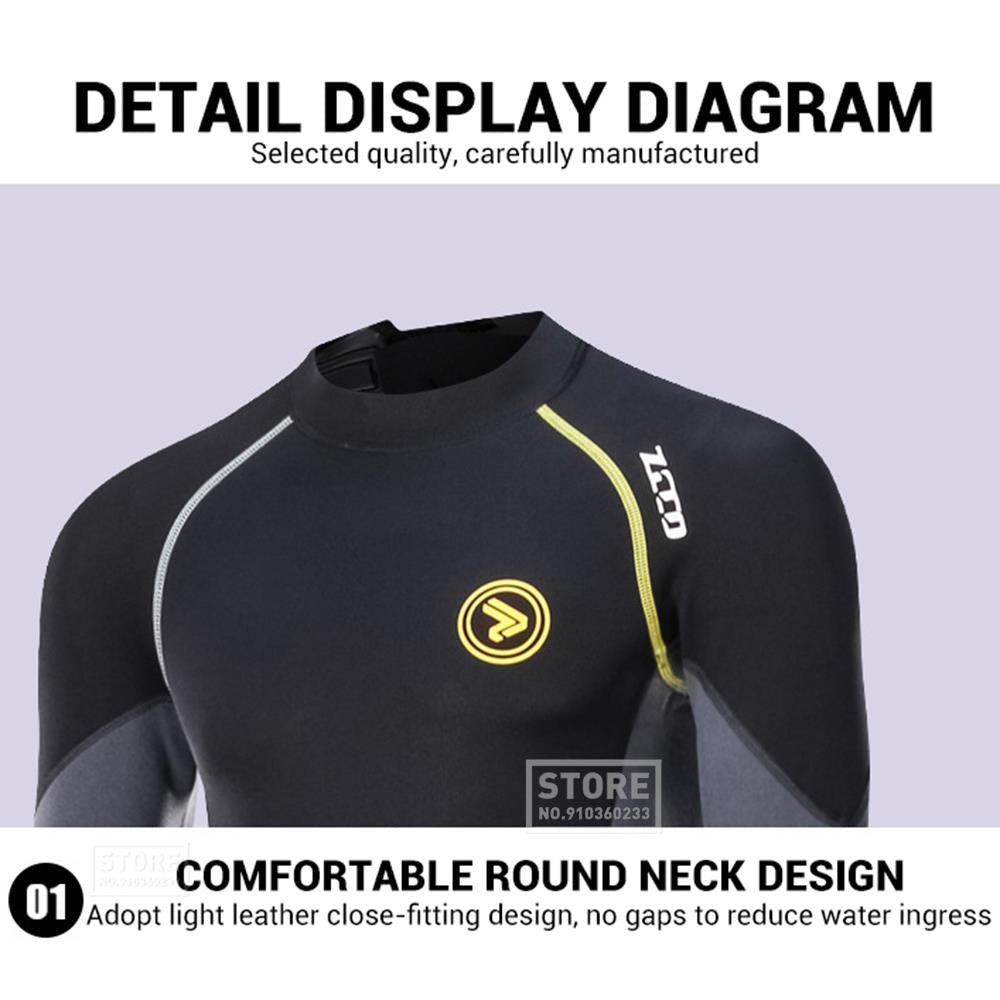 1.5MM Neoprene Scuba Diving Suit Men Underwater Fishing Wetsuit Surf Spearfishing Snorkeling Windsurf  Wet Suit Clothes