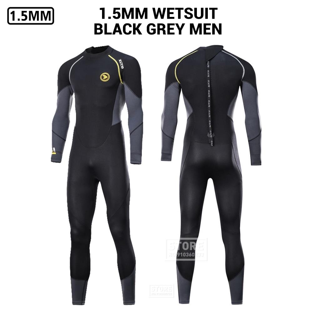 1.5MM Neoprene Scuba Diving Suit Men Underwater Fishing Wetsuit Surf Spearfishing Snorkeling Windsurf  Wet Suit Clothes