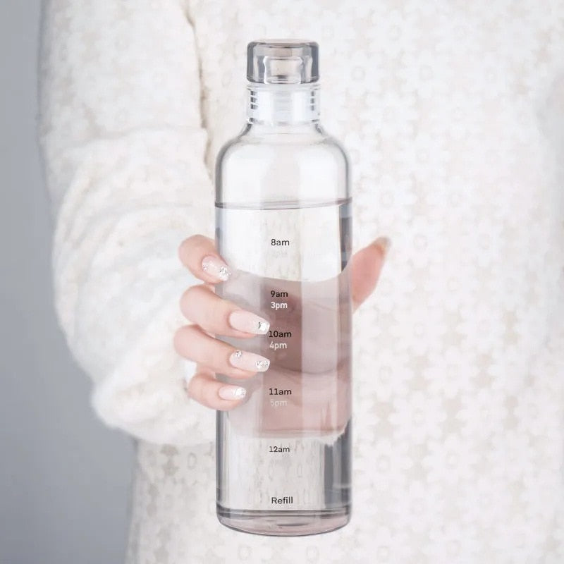 Garrafa de água de alta qualidade, 560ml, esporte ao ar livre, vedação à prova de vazamento, garrafas de água escolares para meninas, crianças, aparelho de bebidas tritan, sem bpa