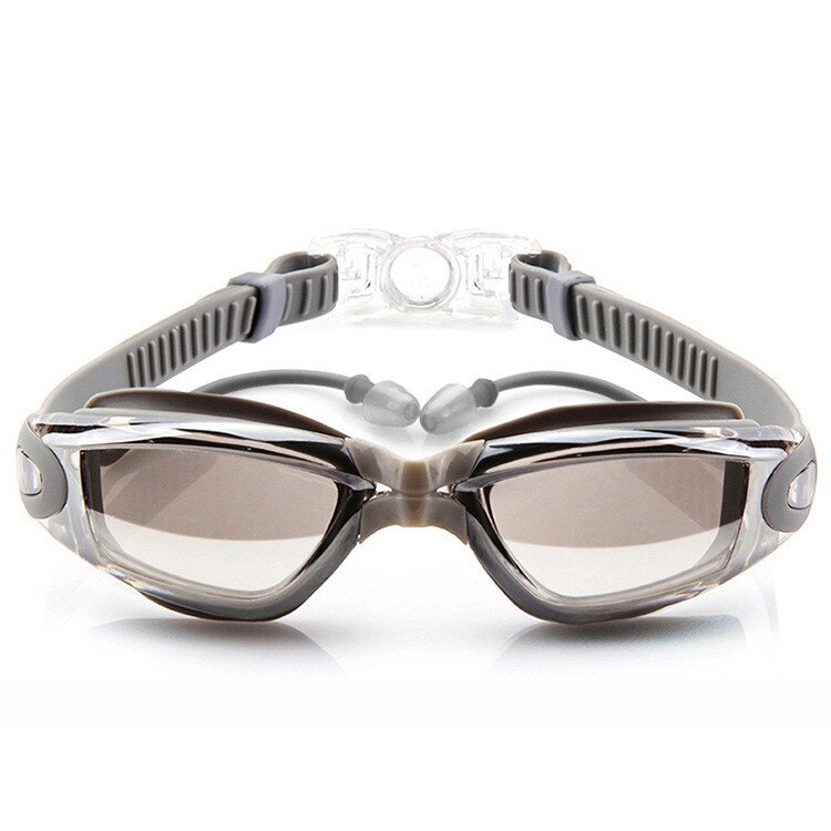 Galvanik UV-wasserdicht Anti-Fog Bademode Brillen Schwimmen Tauchen Wasserbrille Gafas Verstellbare Schwimmbrille Damen Herren