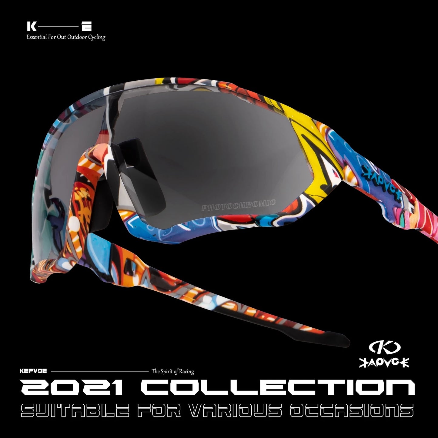 2022 fotocromático ciclismo óculos gafas ciclismo pesca esporte óculos de sol mtb bicicleta óculos fietsbril óculos de bicicleta