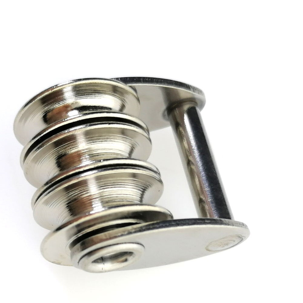 Premium 316 Stainless Steel Windsurfing Sails Pulley Sail Tack Triple Pulley Downhaul Block